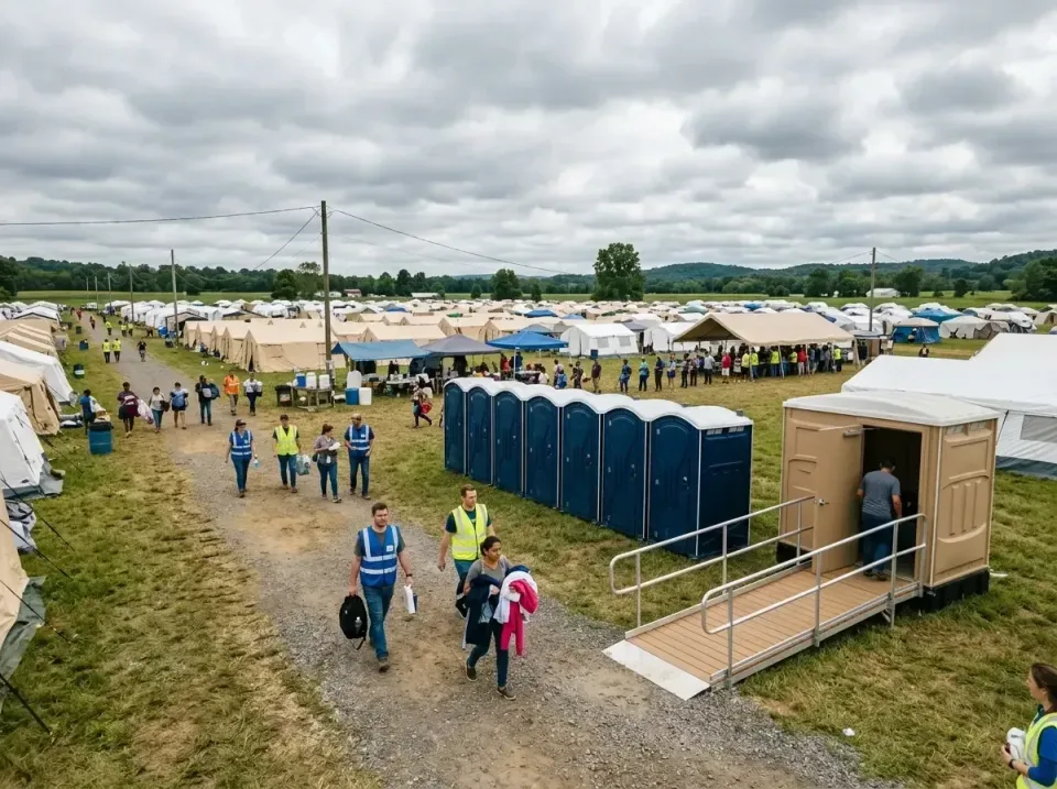 disaster-relief-camp-restrooms-010 — frequently asked questions, Dumpster & Portable Bathrooms Rental in Adamstown, MD